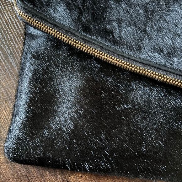 RARE-Henri Bendel Cowhide leather envelope Crossbody  NWOT - Picture 7 of 16